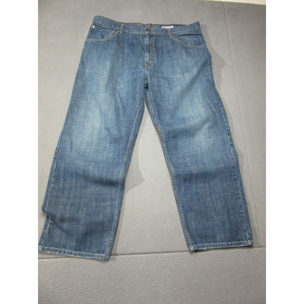 Levis SilverTab Baggy Jeans Mens 40x32 Blue Wide Leg Denim 90s Retro Streetwear